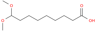 Nonanoic acid, 9,9 dimethoxy 